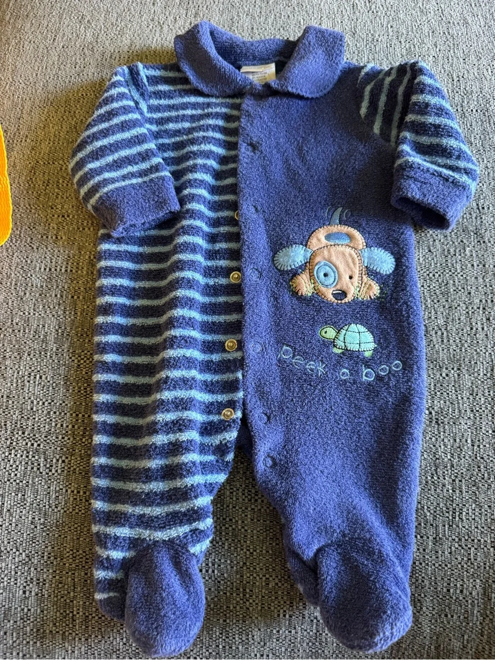 baby boy vintage embroidered one pieces bundle, footie pjs, overalls, rompers